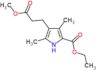 Ethyl 4-(3-methoxy-3-oxopropyl)-3,5-dimethyl-1H-pyrrol-2-carboxylat