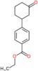 ethyl 4-(3-oxocyclohexyl)benzoate