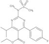 Ethyl 4-(4-fluorophenyl)-6-(1-methylethyl)-2-[methyl(methylsulfonyl)amino]-5-pyrimidinecarboxylate