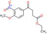 ethyl 4-(4-methoxy-3-nitro-phenyl)-4-oxo-butanoate