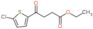 ethyl 4-(5-chloro-2-thienyl)-4-oxo-butanoate