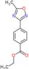 ethyl 4-(5-methyl-1,2,4-oxadiazol-3-yl)benzoate