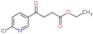 ethyl 4-(6-chloro-3-pyridyl)-4-oxo-butanoate