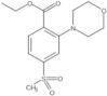 Ethyl 4-(methylsulfonyl)-2-(4-morpholinyl)benzoate