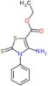 ethyl 4-amino-3-phenyl-2-thioxo-2,3-dihydro-1,3-thiazole-5-carboxylate