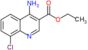 ethyl 4-amino-8-chloro-quinoline-3-carboxylate