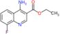 ethyl 4-amino-8-fluoro-quinoline-3-carboxylate