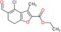 ethyl 4-chloro-5-formyl-3-methyl-6,7-dihydro-1-benzofuran-2-carboxylate