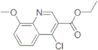 Ácido 3-quinolinecarboxílico, 4-cloro-8-metoxi-, éster etílico