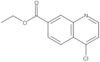 7-Quinolinecarboxylic acid, 4-chloro-, ethyl ester