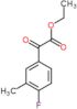 ethyl (4-fluoro-3-methylphenyl)(oxo)acetate