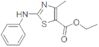 4-METHYL-2-PHENYLAMINO-THIAZOLE-5-CARBOXYLIC ACID ETHYL ESTER