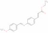 Ethyl 3-[4-[[(4-methoxyphenyl)methylene]amino]phenyl]-2-propenoate