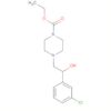 1-Piperazinecarboxylic acid, 4-[2-(3-chlorophenyl)-2-hydroxyethyl]-,ethyl ester