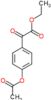ethyl [4-(acetyloxy)phenyl](oxo)acetate