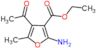 ethyl 4-acetyl-2-amino-5-methylfuran-3-carboxylate