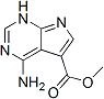 1H-Pyrrolo[2,3-d]pyrimidine-5-carboxylicacid,4-amino-,methylester(9CI)