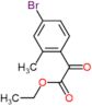 ethyl (4-bromo-2-methylphenyl)(oxo)acetate