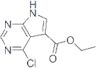 7H-Pyrrolo[2,3-d]pyrimidine-5-carboxylic acid, 4-chloro-, ethyl ester