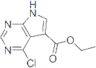 ethyl 4-chloro-7H-pyrrolo[2,3-d]pyrimidine-5-carboxylate