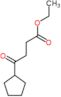 ethyl 4-cyclopentyl-4-oxobutanoate