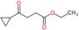 etil 4-ciclopropil-4-oxo-butanoato