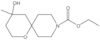 1-Oxa-9-azaspiro[5.5]undecane-9-carboxylic acid, 4-hydroxy-4-methyl-, ethyl ester