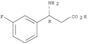 Benzenepropanoic acid, b-amino-3-fluoro-, (bR)-