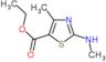 ethyl 4-methyl-2-(methylamino)-1,3-thiazole-5-carboxylate