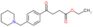 ethyl 4-oxo-4-[4-(1-piperidylmethyl)phenyl]butanoate