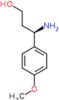 (3R)-3-Amino-3-(4-methoxyphenyl)propan-1-ol