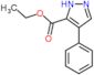 ethyl 4-phenyl-1H-pyrazole-5-carboxylate