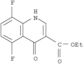 3-Quinolinecarboxylicacid, 5,8-difluoro-1,4-dihydro-4-oxo-, ethyl ester