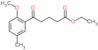 ethyl 5-(2-methoxy-5-methyl-phenyl)-5-oxo-pentanoate