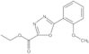 Ethyl 5-(2-methoxyphenyl)-1,3,4-oxadiazole-2-carboxylate