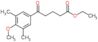 ethyl 5-(4-methoxy-3,5-dimethyl-phenyl)-5-oxo-pentanoate