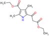 ethyl 5-(3-ethoxy-3-oxopropanoyl)-2,4-dimethyl-1H-pyrrole-3-carboxylate