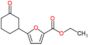 ethyl 5-(3-oxocyclohexyl)furan-2-carboxylate