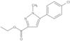 Ethyl 5-(4-chlorophenyl)-1-methyl-1H-pyrazole-3-carboxylate