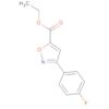 5-Isoxazolecarboxylic acid, 3-(4-fluorophenyl)-, ethyl ester