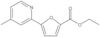 Ethyl 5-(4-methyl-2-pyridinyl)-2-furancarboxylate