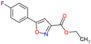 ethyl 5-(4-fluorophenyl)isoxazole-3-carboxylate