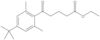 Ethyl 4-(1,1-dimethylethyl)-2,6-dimethyl-δ-oxobenzenepentanoate