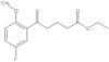 Ethyl 5-fluoro-2-methoxy-δ-oxobenzenepentanoate