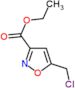 ethyl 5-(chloromethyl)-1,2-oxazole-3-carboxylate