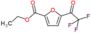 Ethyl 5-(2,2,2-trifluoroacetyl)-2-furancarboxylate