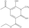 Ethyl 5-acetyl-1,2-dihydro-6-hydroxy-2-imino-1-methyl-3-pyridinecarboxylate