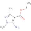 1H-Pyrazole-4-carboxylic acid, 5-amino-1,3-dimethyl-, ethyl ester