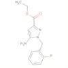 1H-Pyrazole-3-carboxylic acid, 5-amino-1-[(2-fluorophenyl)methyl]-,ethyl ester