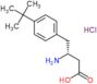 (3R)-3-amino-4-(4-tert-butylphenyl)butanoic acid hydrochloride